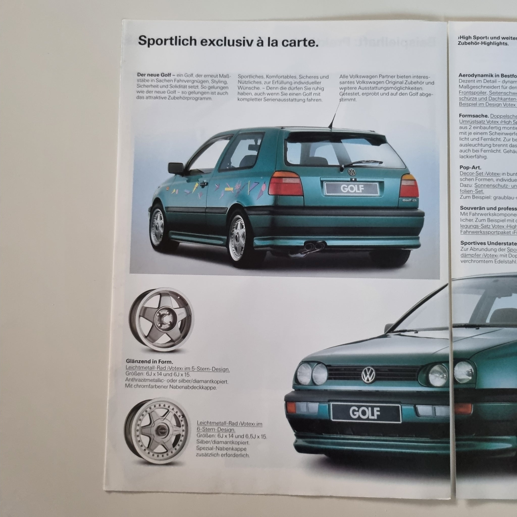 Golf Mk3 Parts&Accessories Brochure – Best VW Parts