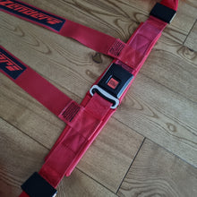 Load image into Gallery viewer, Red Zender Seatbelt Set
