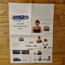 Load image into Gallery viewer, Unfoldable Golf Mk3 Brochure
