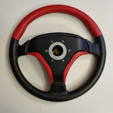Load image into Gallery viewer, SELM Red/Black Steering Wheel
