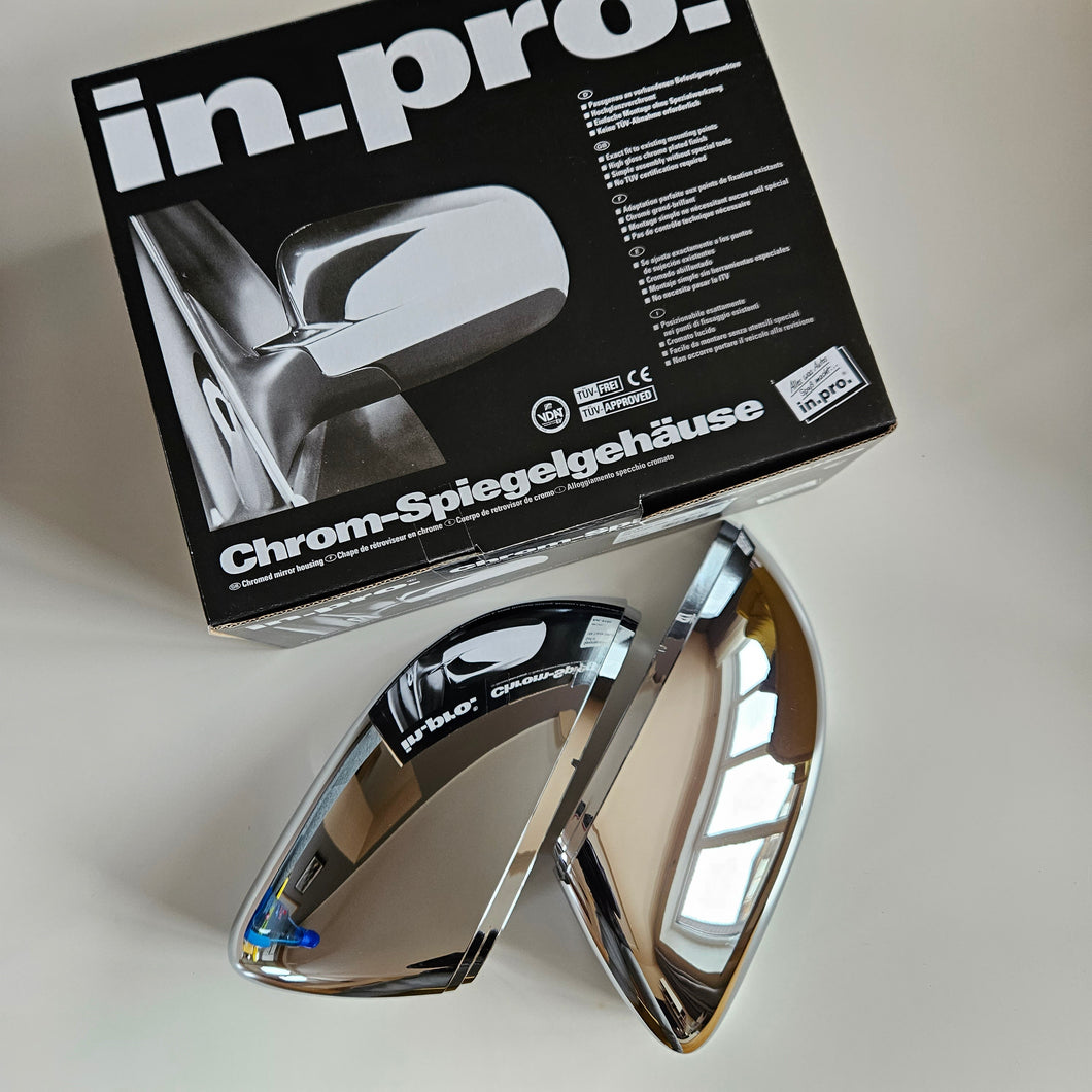Chrome IN.PRO Mirror Cover Set Golf Mk6