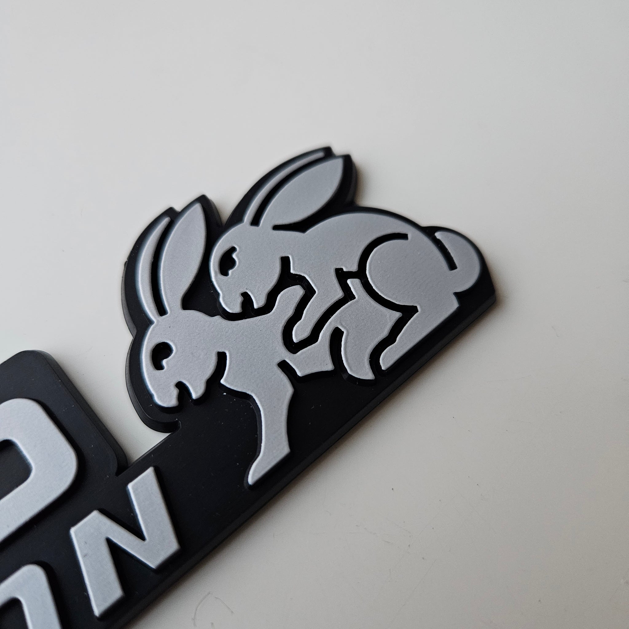 Decal Vw Rabbit Injection Turbo Injection Rabbit Badge – Best VW Parts