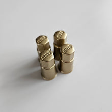 Load image into Gallery viewer, BBS Tire Valve Cap Set (Gold)
