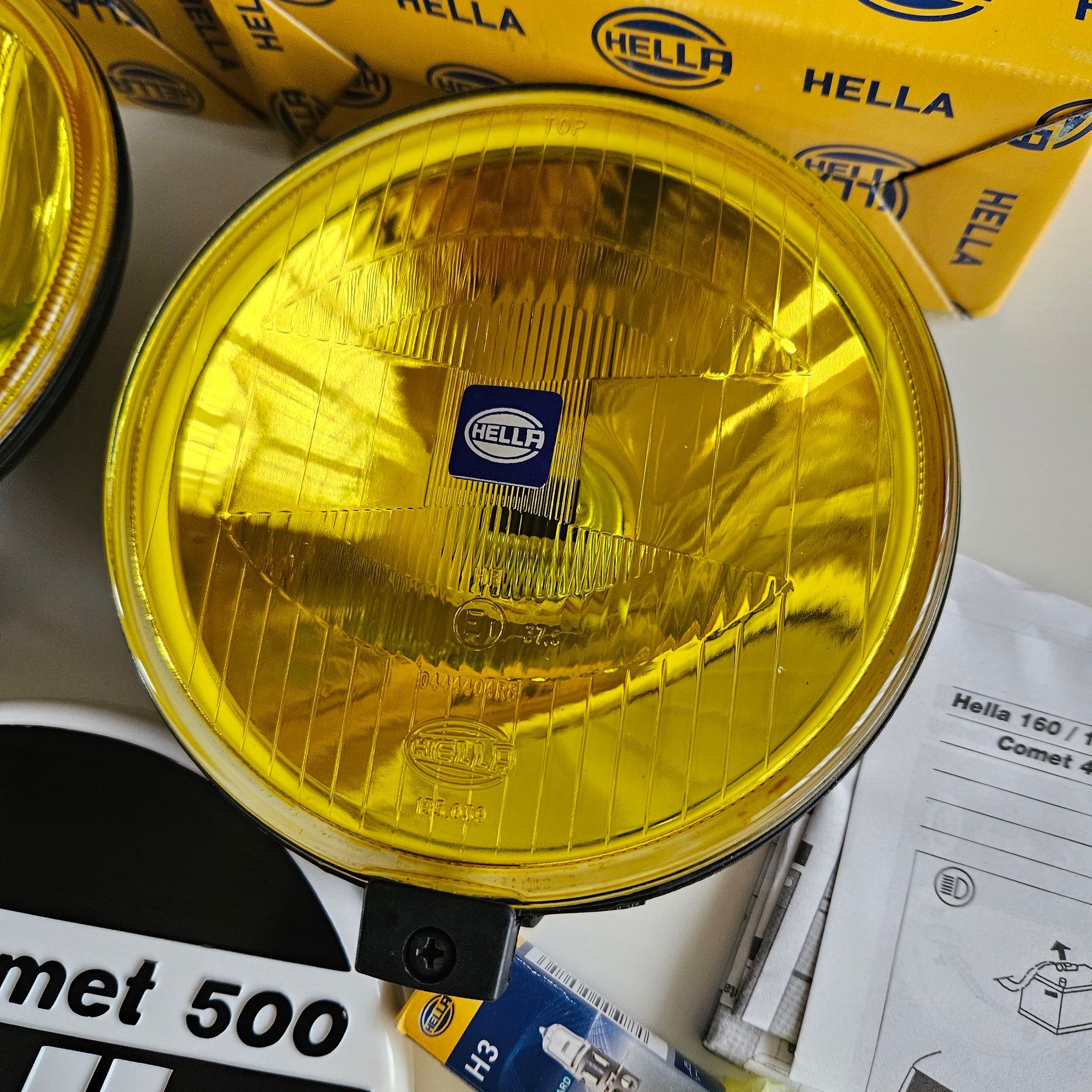 Hella Comet Yellow High Beam Light – Best VW Parts