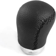 Load image into Gallery viewer, Black Leather Shift Knob
