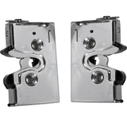 Chrome Front Door Lock Mechanism Set Mk1/Mk2