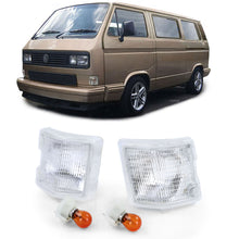 Load image into Gallery viewer, Clear Turn Signal Set VW T3 Bus
