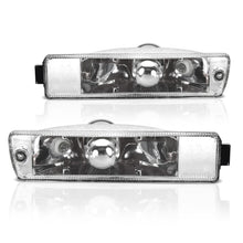 Load image into Gallery viewer, Large Bumper Clear Turn Signal Set Golf/Jetta Mk2

