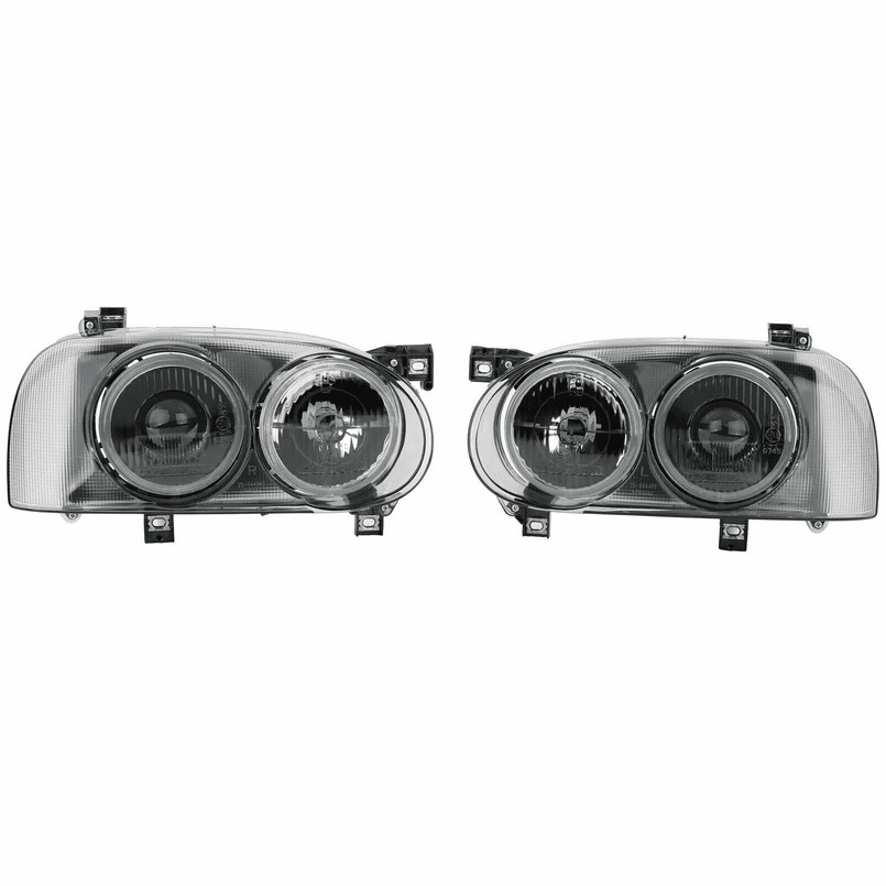 Smoked Dual Round Light Set Golf Mk3 – Best VW Parts