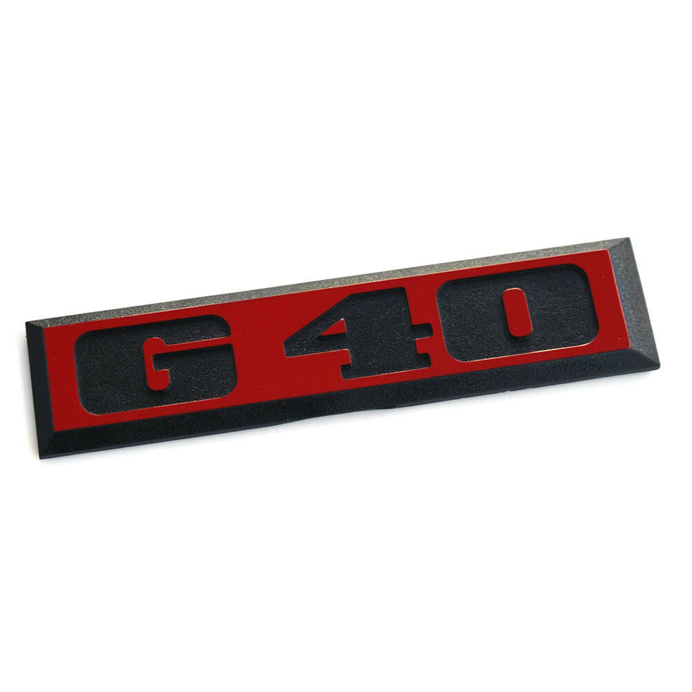 G40 Rear Badge Polo Mk2 86C