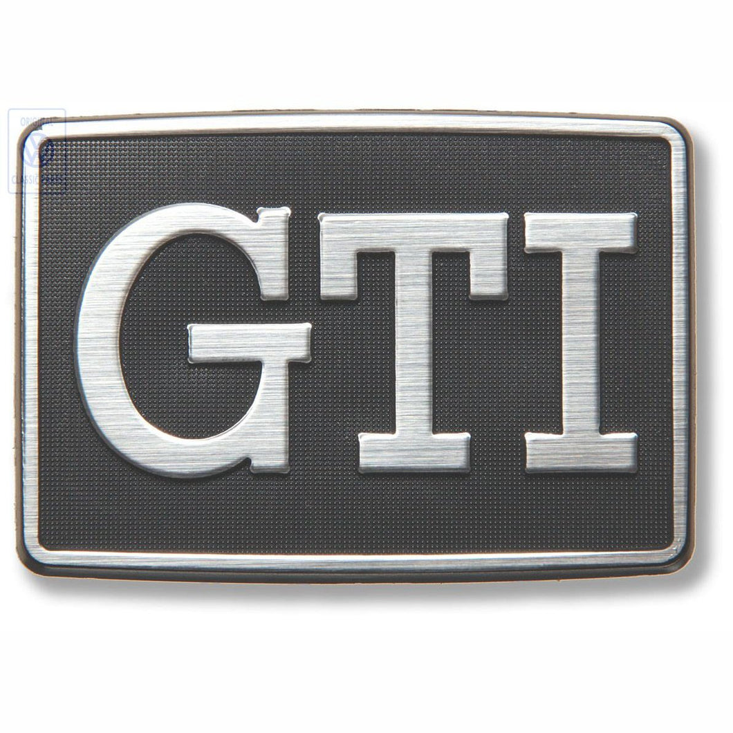 Front Wing GTI Badge Golf Mk2