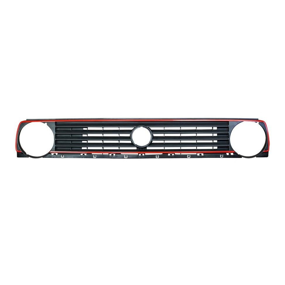 GTI Look Single Round Front Grill Golf Mk2