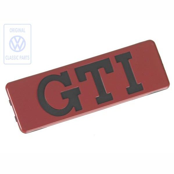 GTI Door Trim Badge Golf Mk2