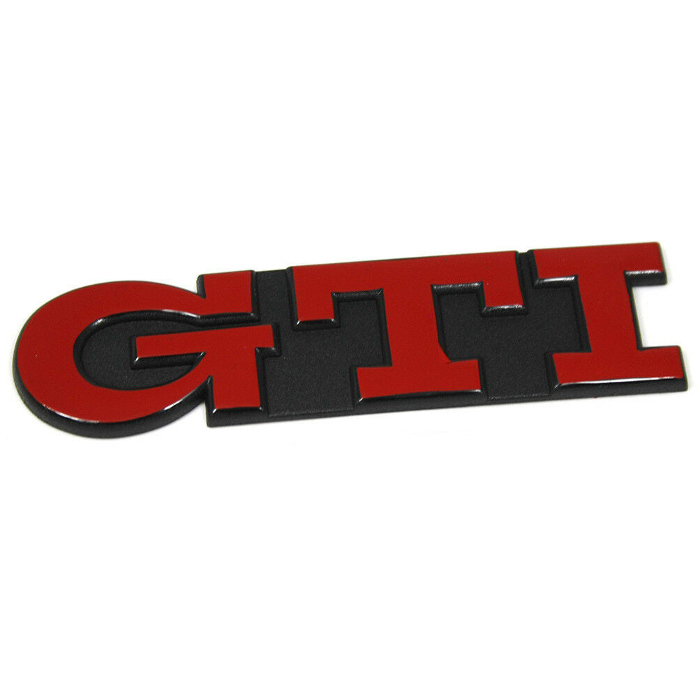Original Red GTI Rear Badge Golf Mk3