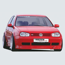Load image into Gallery viewer, Rieger Tuning Front Lip Spoiler Golf Mk4 (Euro Bumper)
