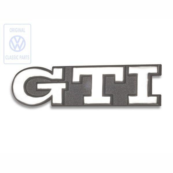 GTI Rear Badge Golf Mk3