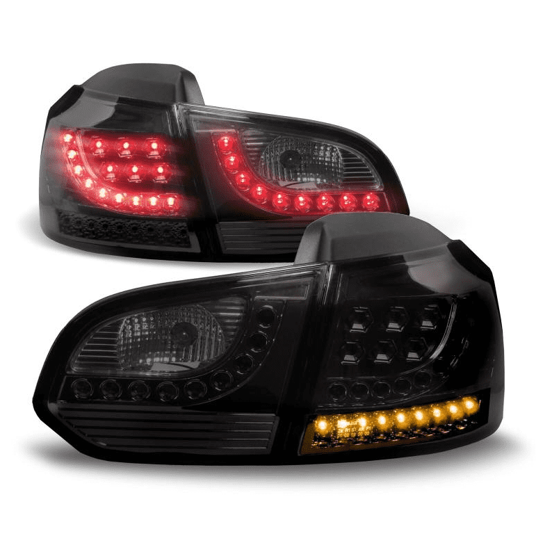 Smoked LED Tail Light Set Golf Mk6
