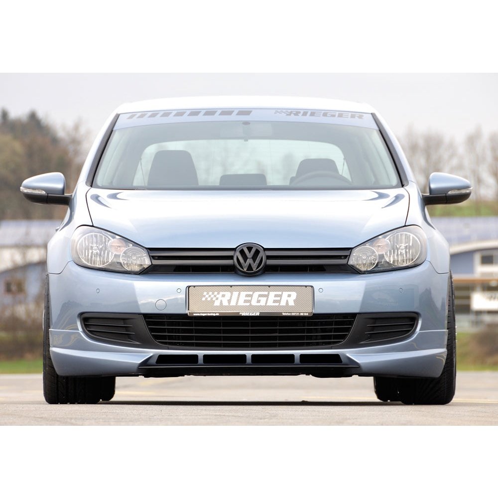 Spoiler Ribs Rieger Tuning Front Lip Spoiler Golf Mk6 (With Ribs) – Best VW Parts