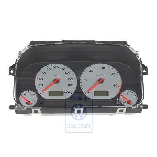 Silver Instrument Cluster Mk3 200 Km/h