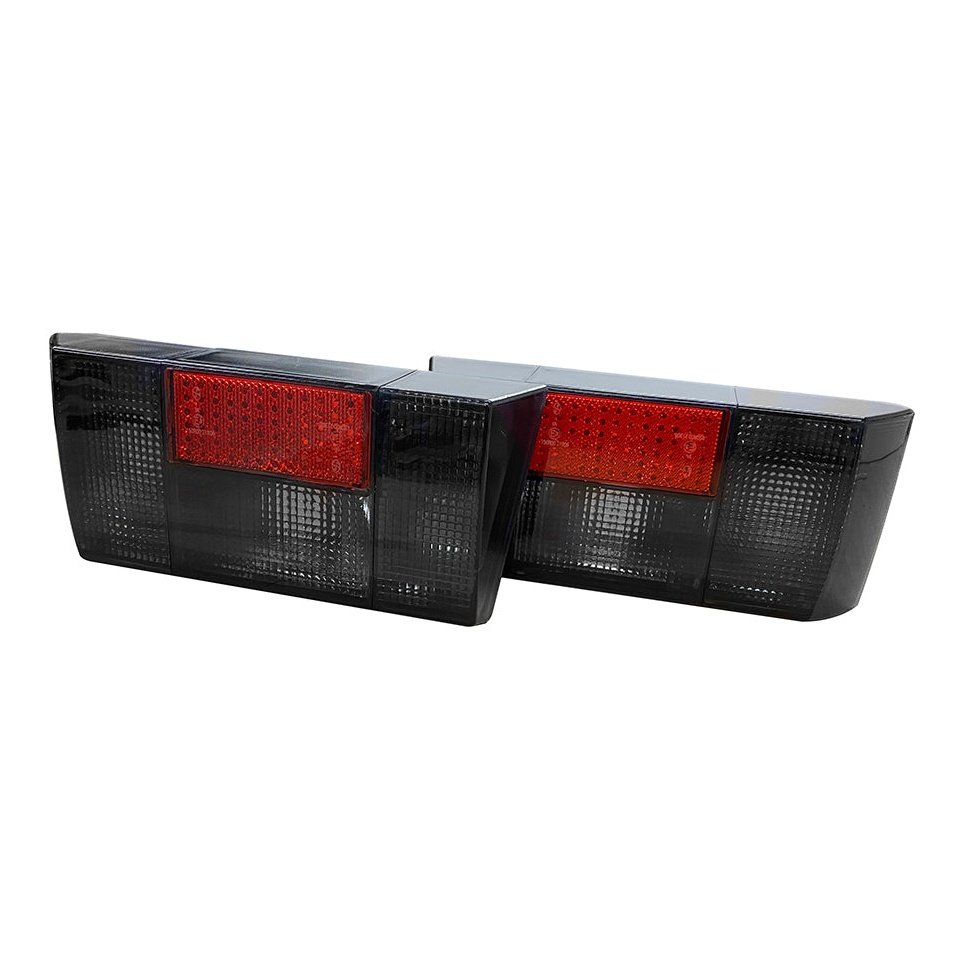 Smoked/Red Tail Light Set Golf Mk1